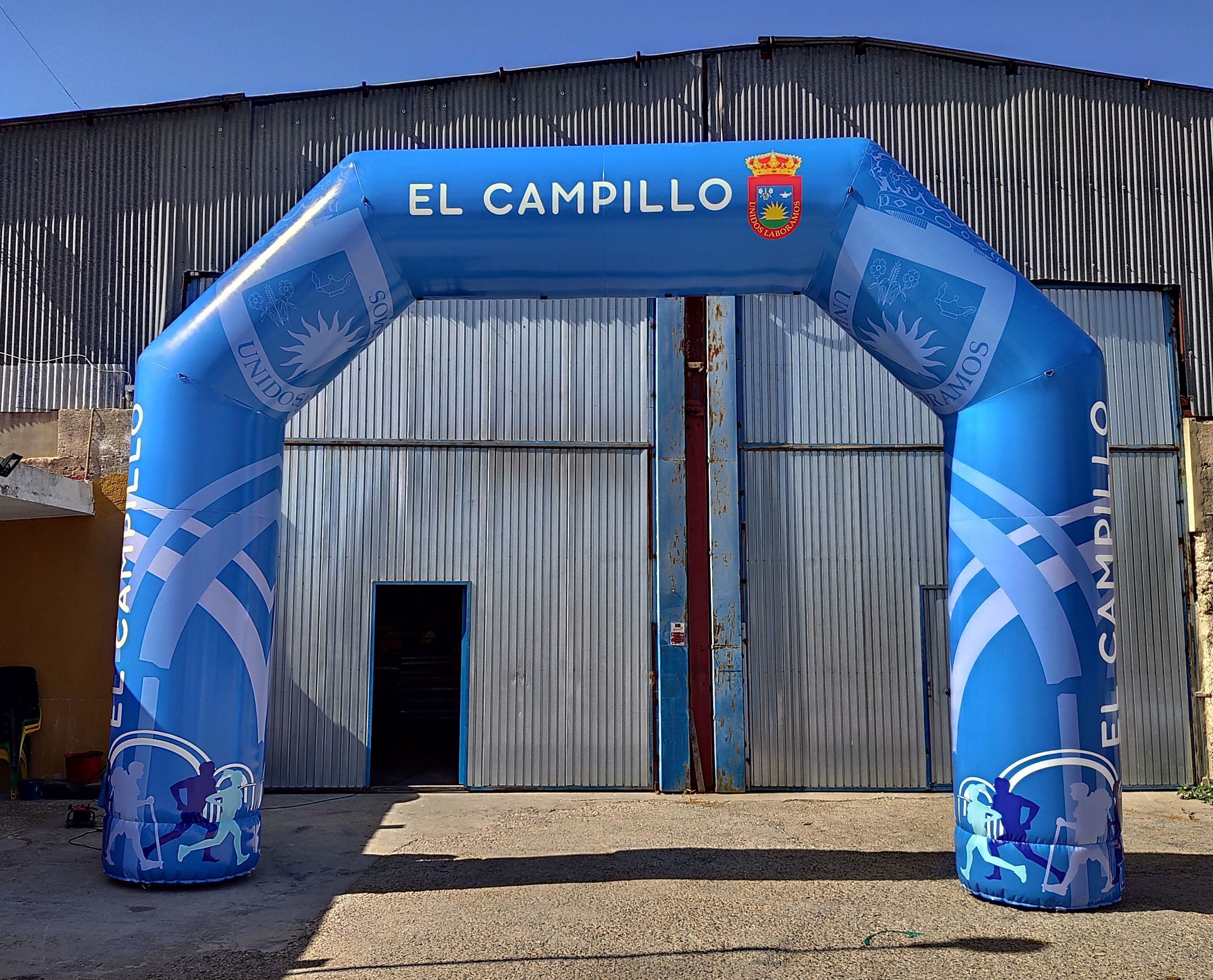 Arco de meta El campillo : Catálogo de Hinchables Happy Jump Arco de meta El campillo : Catálogo de Hinchables Happy Jump