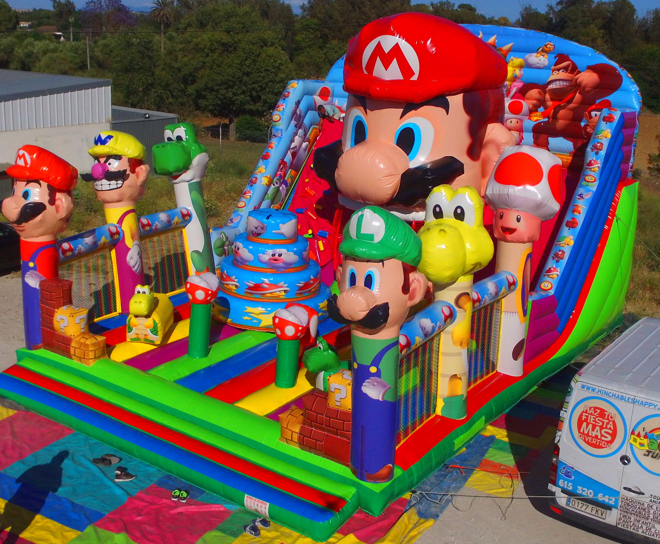 MarioBros Movimiento: Catálogo de Hinchables Happy Jump MarioBros Movimiento: Catálogo de Hinchables Happy Jump