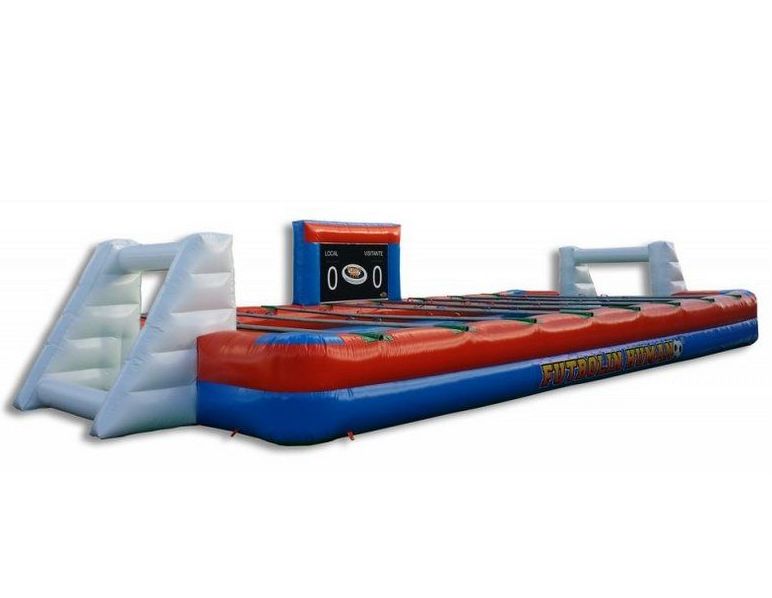 Futbolín humano hinchable Futbolín humano hinchable