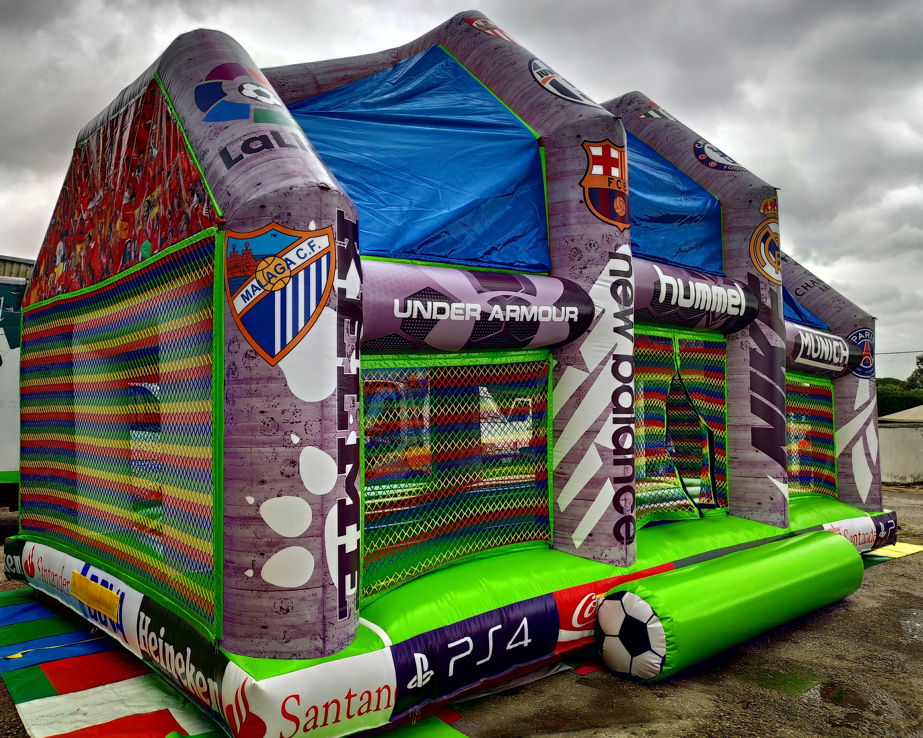 Campo de futbol techo arcos: Catálogo de Hinchables Happy Jump Campo de futbol techo arcos: Catálogo de Hinchables Happy Jump