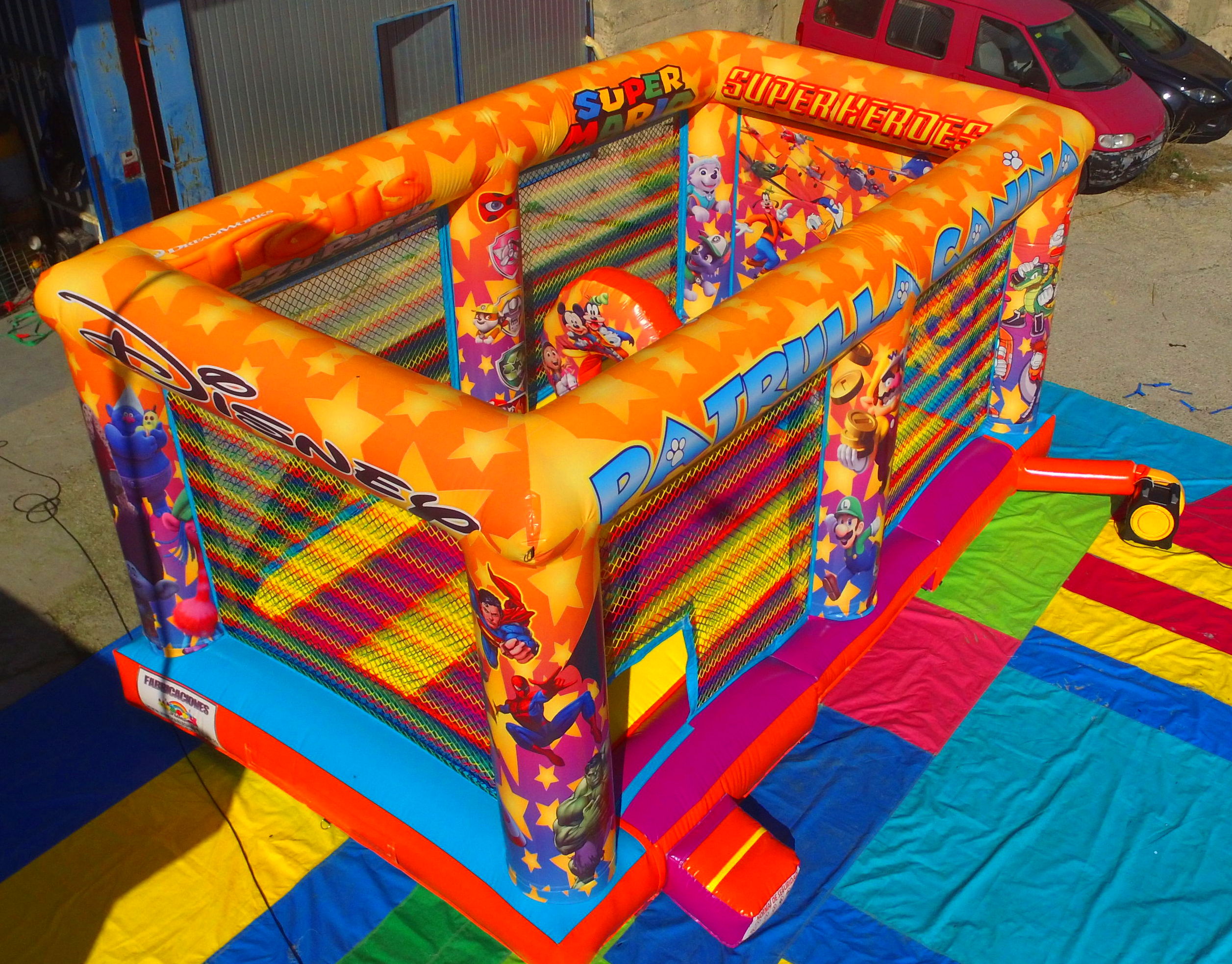 Plataforma variada Disney : Catálogo de Hinchables Happy Jump Plataforma variada Disney : Catálogo de Hinchables Happy Jump