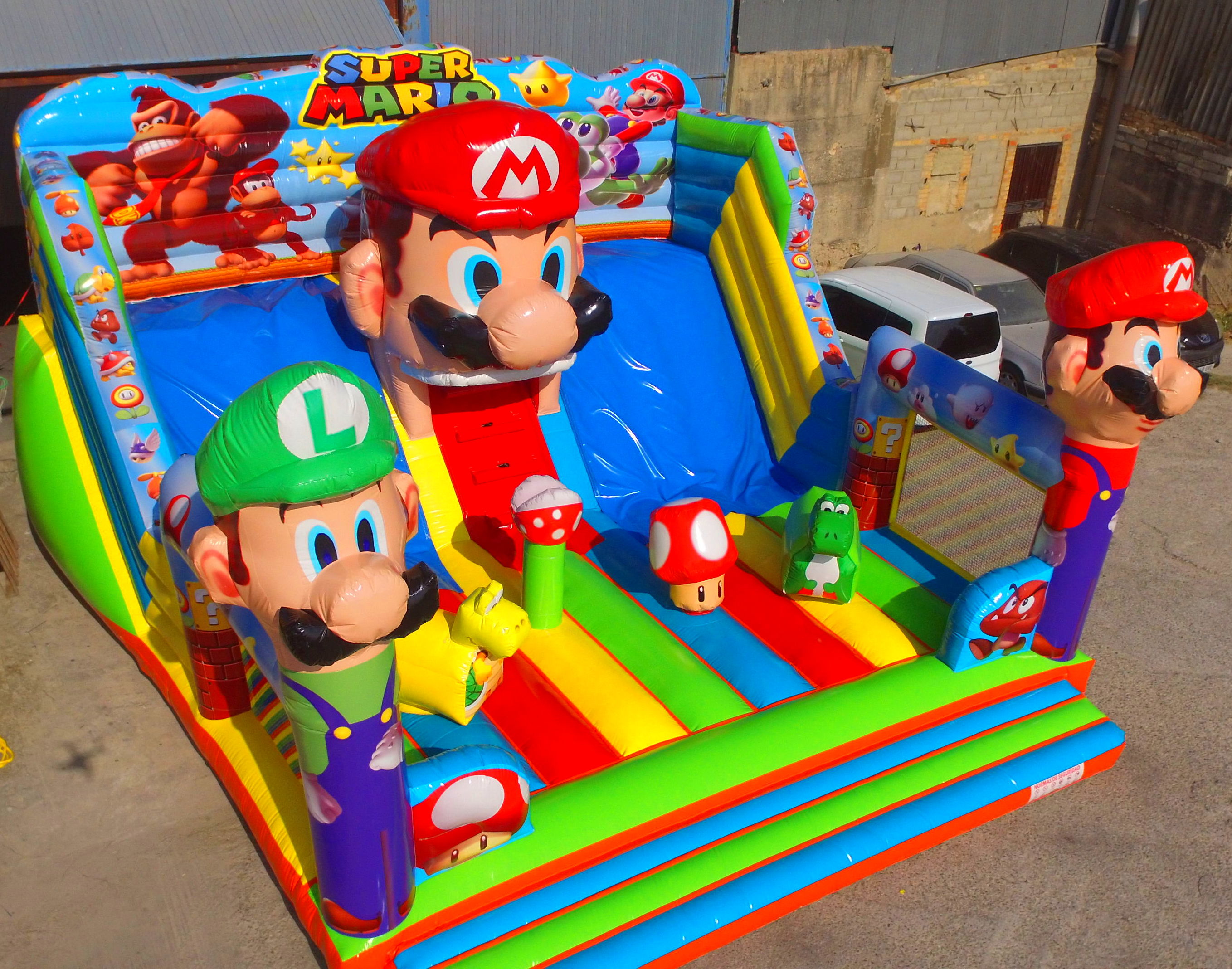 MARIO BROS SIN MOVIMIENTO: Catálogo de Hinchables Happy Jump MARIO BROS SIN MOVIMIENTO: Catálogo de Hinchables Happy Jump
