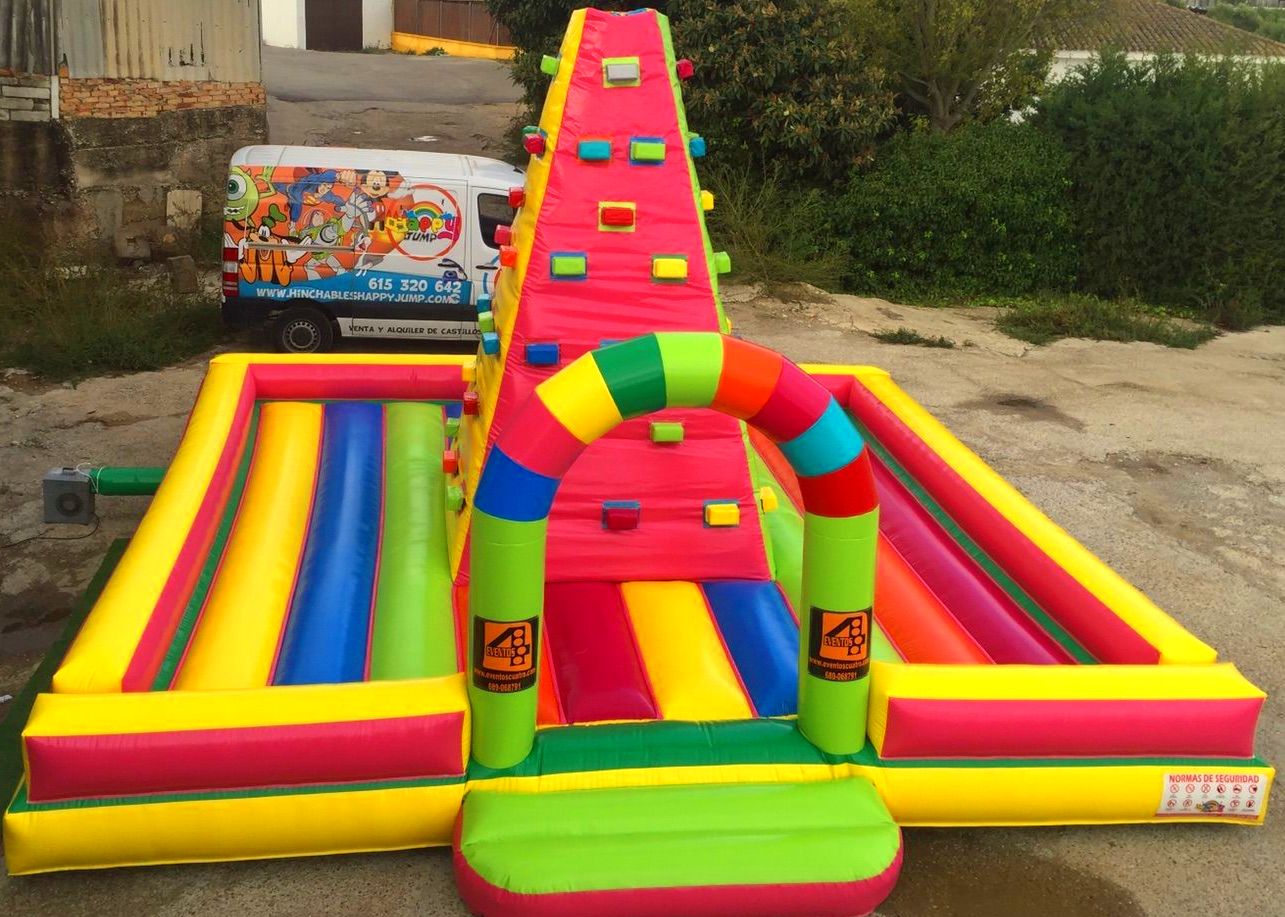 Castillo hinchable Rocodromo: Catálogo de Hinchables Happy Jump Castillo hinchable Rocodromo: Catálogo de Hinchables Happy Jump