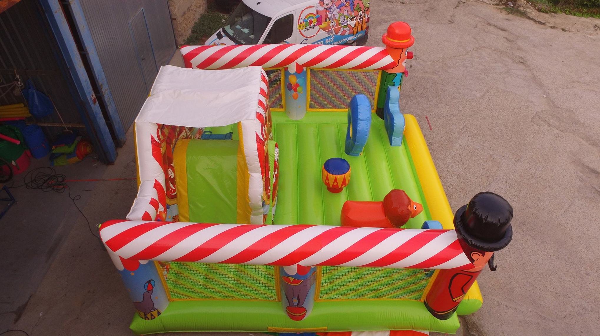 Castillo hinchable plataforma tobogan circo: Catálogo de Hinchables Happy Jump Castillo hinchable plataforma tobogan circo: Catálogo de Hinchables Happy Jump