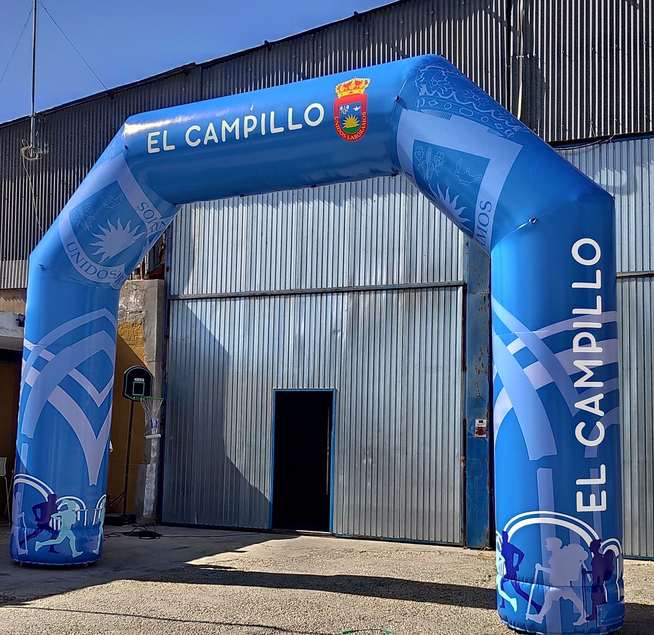 Arco de meta El campillo : Catálogo de Hinchables Happy Jump Arco de meta El campillo : Catálogo de Hinchables Happy Jump