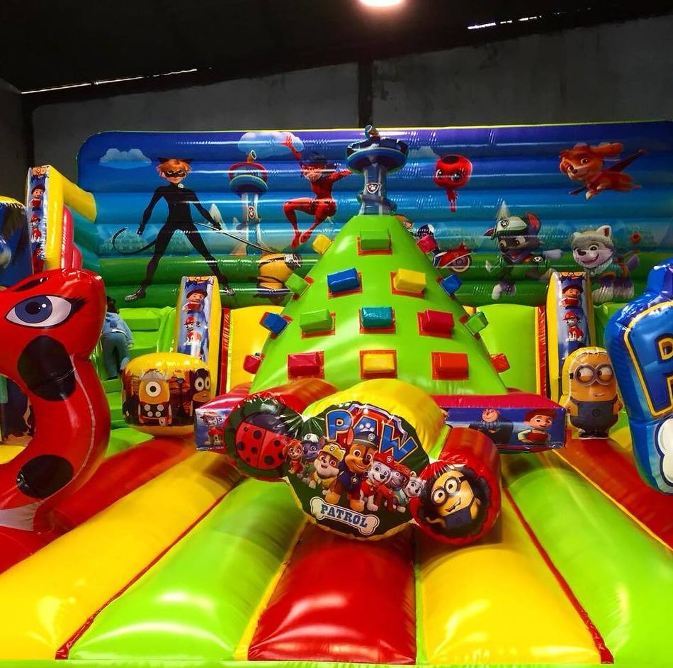 Castillo Hinchable tobogan con rocodromo: Catálogo de Hinchables Happy Jump Castillo Hinchable tobogan con rocodromo: Catálogo de Hinchables Happy Jump