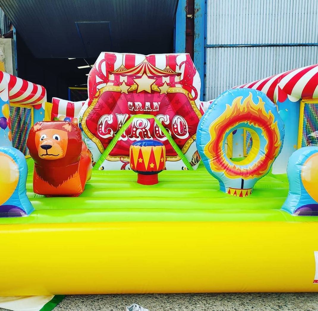 Castillo hinchable plataforma tobogan circo: Catálogo de Hinchables Happy Jump Castillo hinchable plataforma tobogan circo: Catálogo de Hinchables Happy Jump