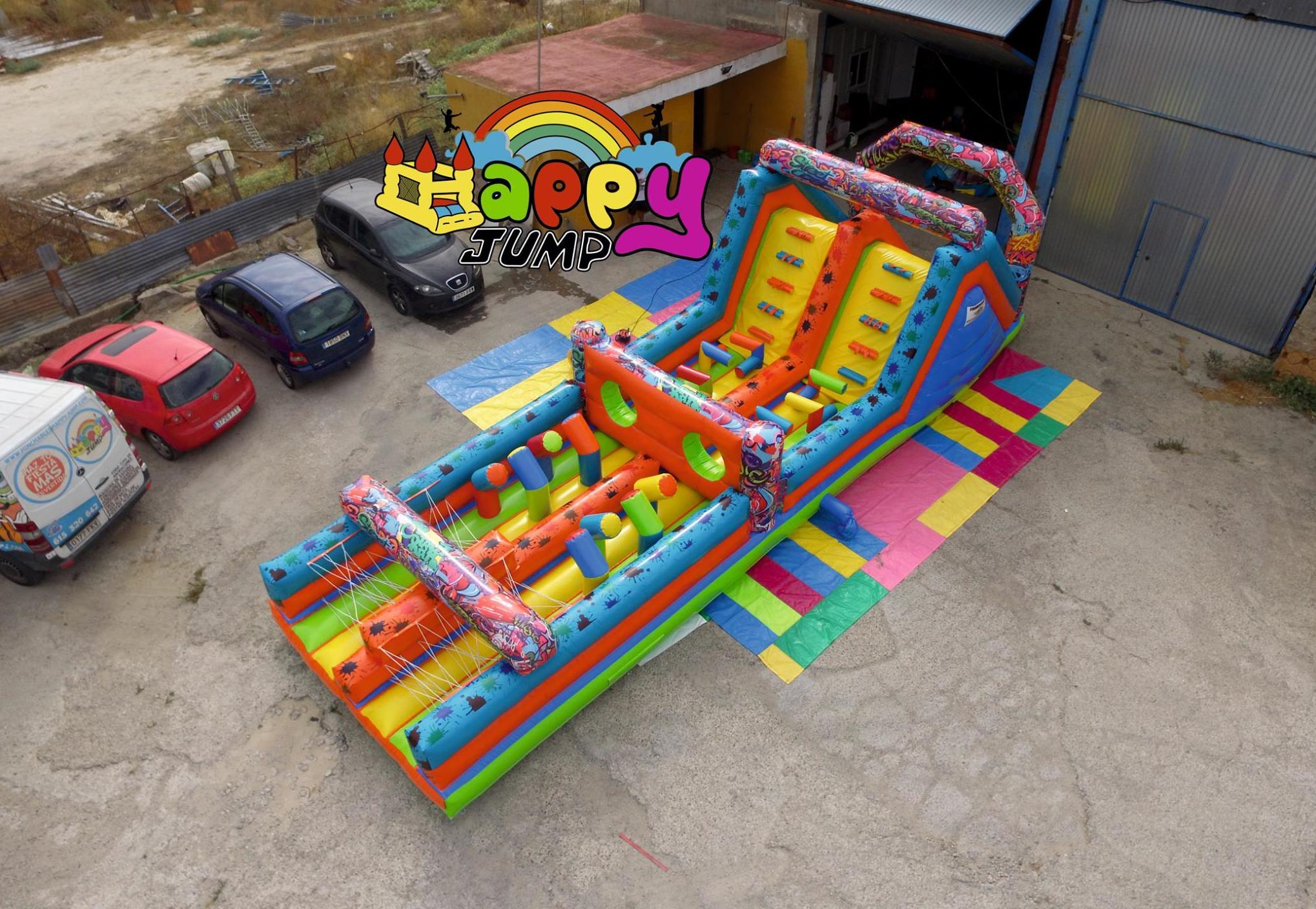 Pista deportiva multiobtsculos : Catálogo de Hinchables Happy Jump Pista deportiva multiobtsculos : Catálogo de Hinchables Happy Jump