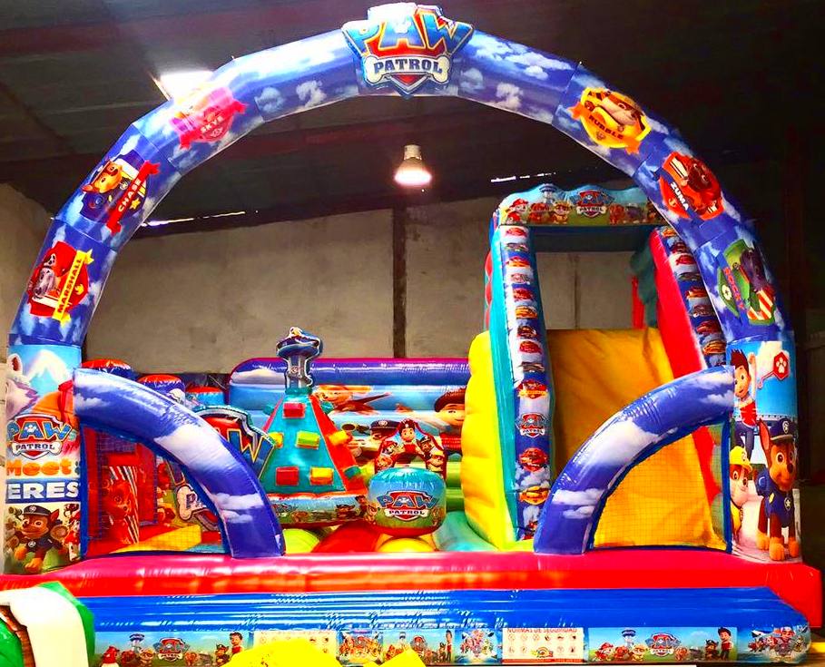 Plataforma tobogan patrulla : Catálogo de Hinchables Happy Jump Plataforma tobogan patrulla : Catálogo de Hinchables Happy Jump