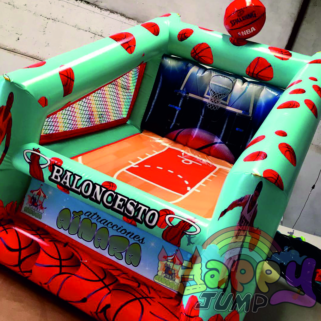 Juego deportivo baloncesto: Catálogo de Hinchables Happy Jump Juego deportivo baloncesto: Catálogo de Hinchables Happy Jump