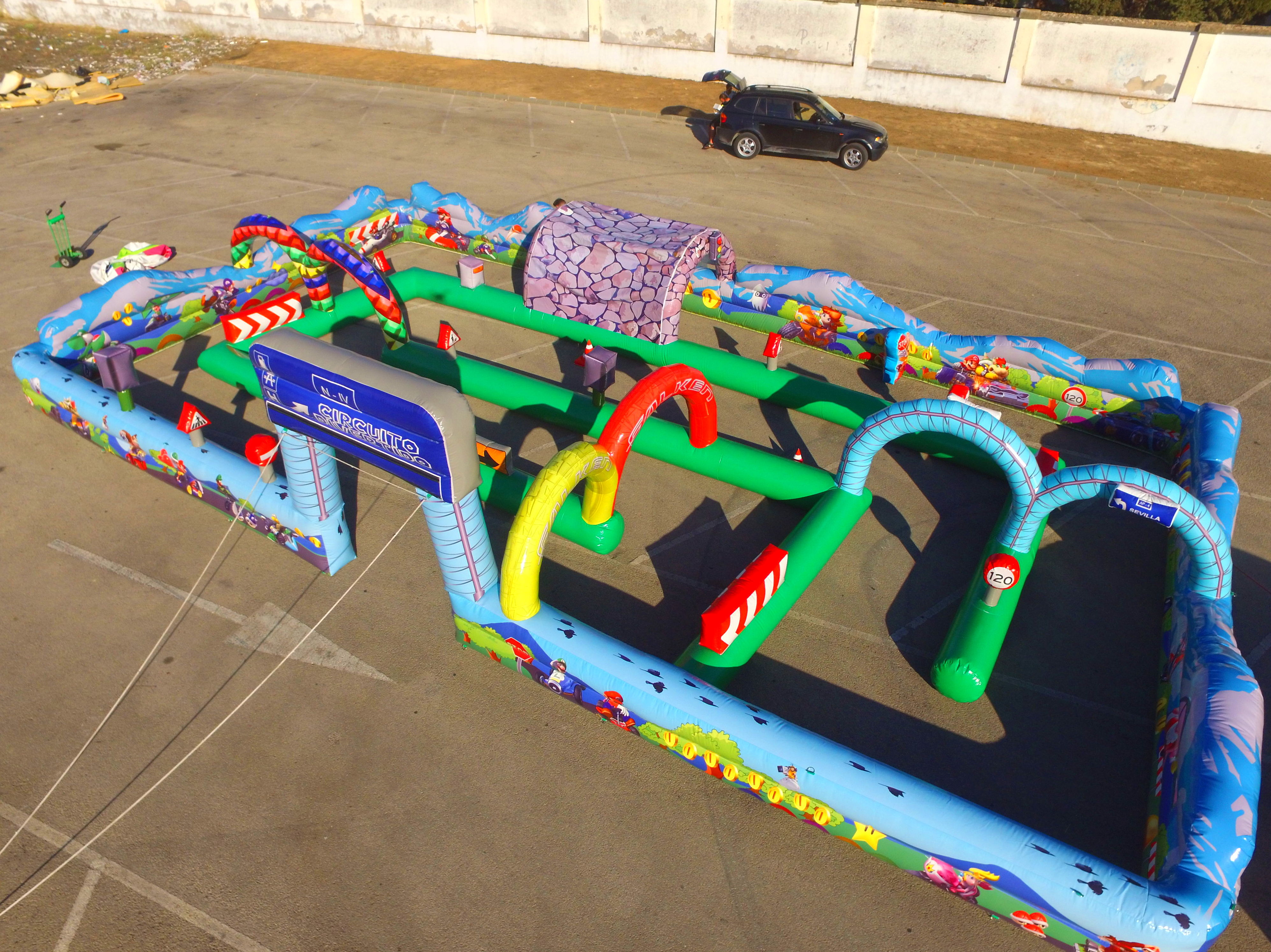 Circuito hinchable educación vial .: Catálogo de Hinchables Happy Jump Circuito hinchable educación vial .: Catálogo de Hinchables Happy Jump