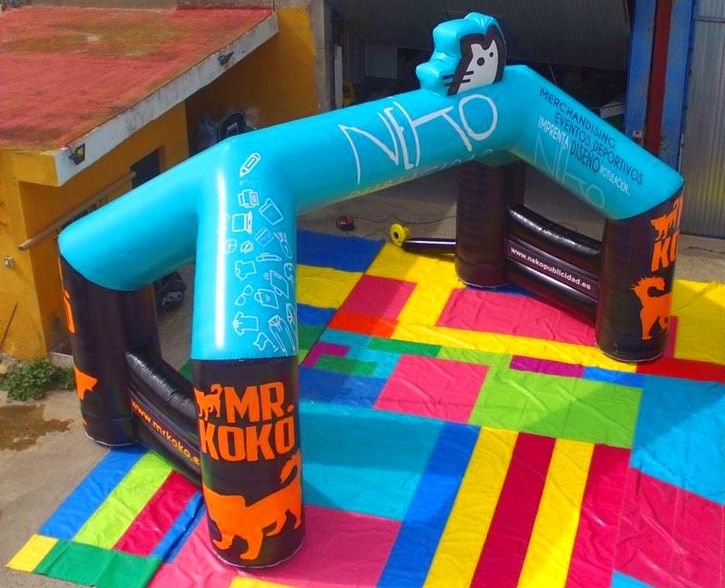 Arco de meta NEKO: Catálogo de Hinchables Happy Jump Arco de meta NEKO: Catálogo de Hinchables Happy Jump