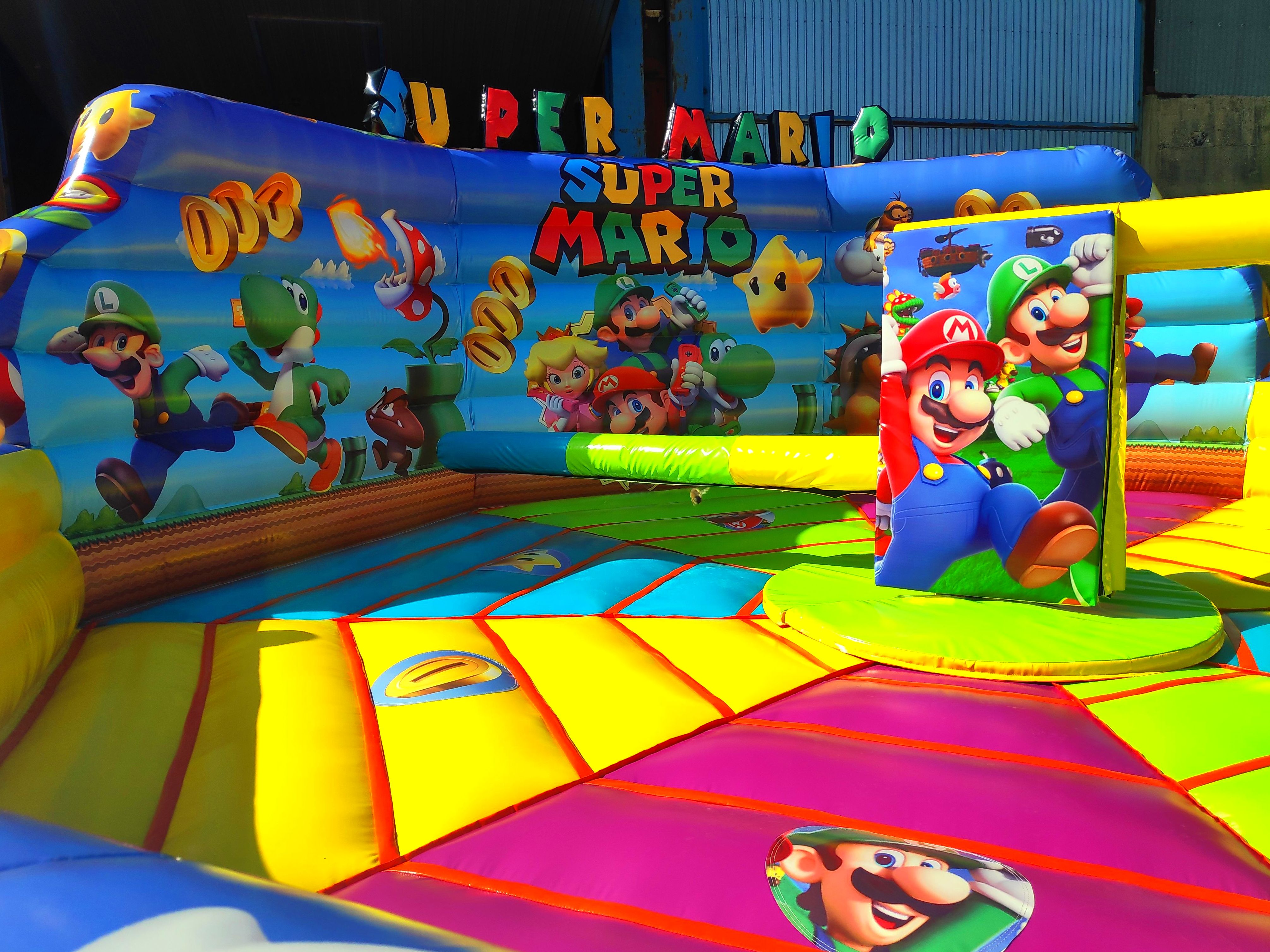 Eliminator Mario bros 8 metros super mario : Catálogo de Hinchables Happy Jump Eliminator Mario bros 8 metros super mario : Catálogo de Hinchables Happy Jump