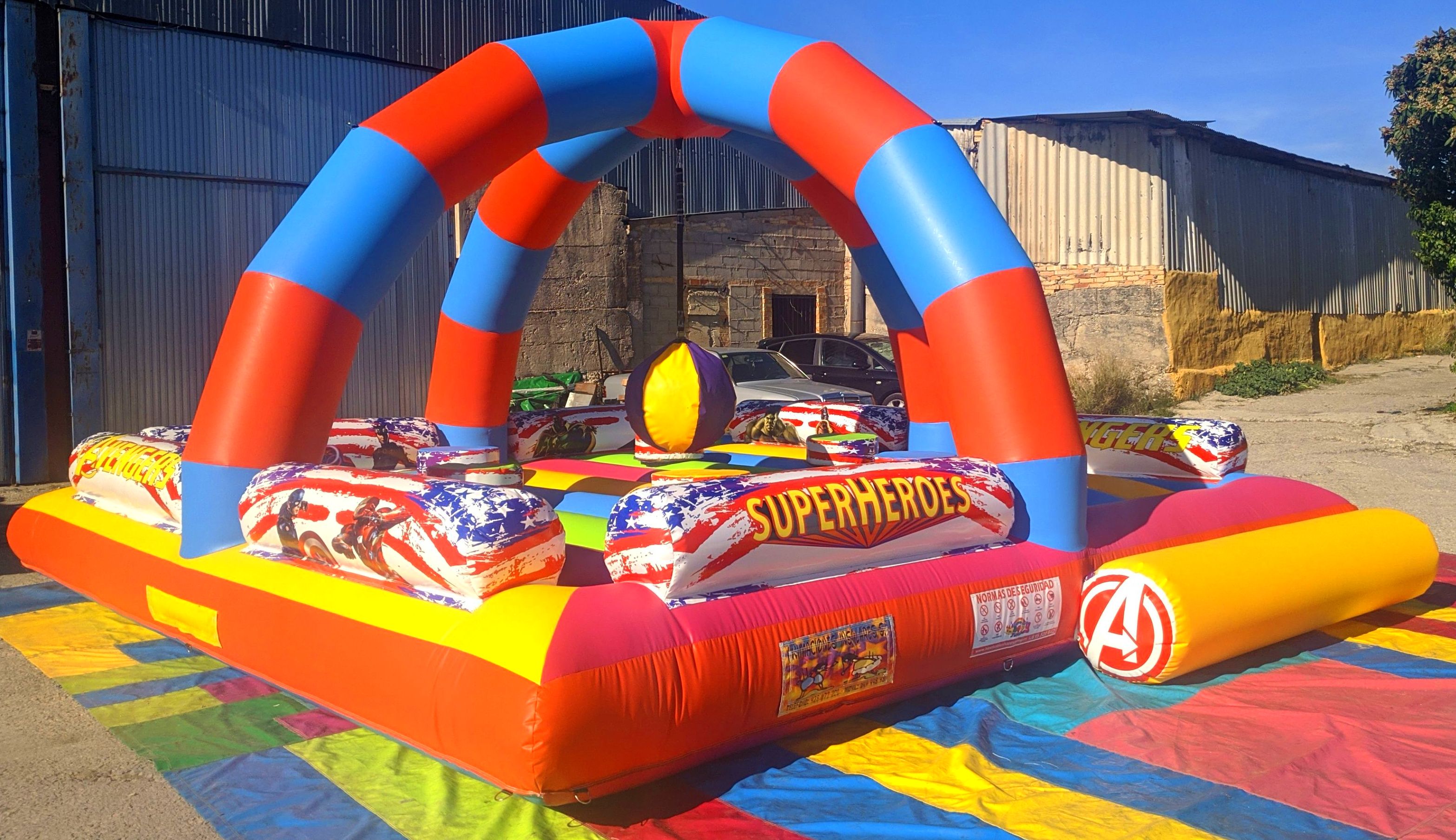 Castillo Hinchable Gladiadores: Catálogo de Hinchables Happy Jump Castillo Hinchable Gladiadores: Catálogo de Hinchables Happy Jump