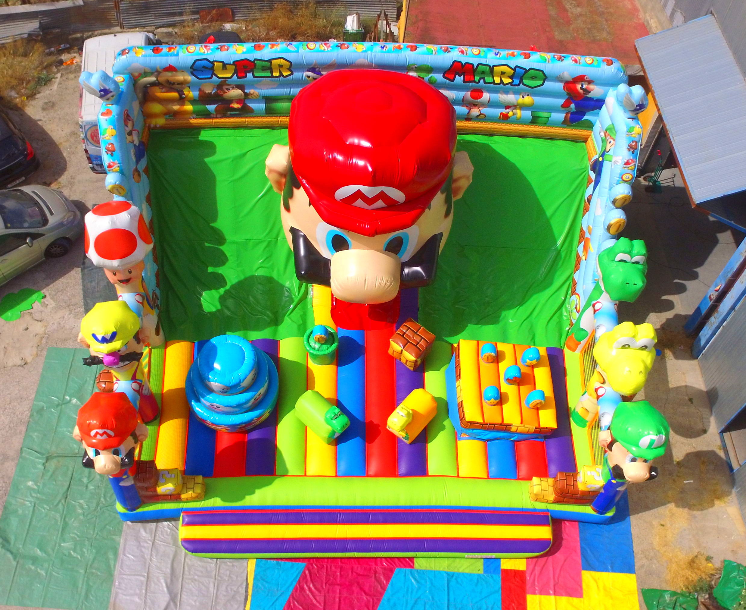 Mario Bros 12x10: Catálogo de Hinchables Happy Jump Mario Bros 12x10: Catálogo de Hinchables Happy Jump