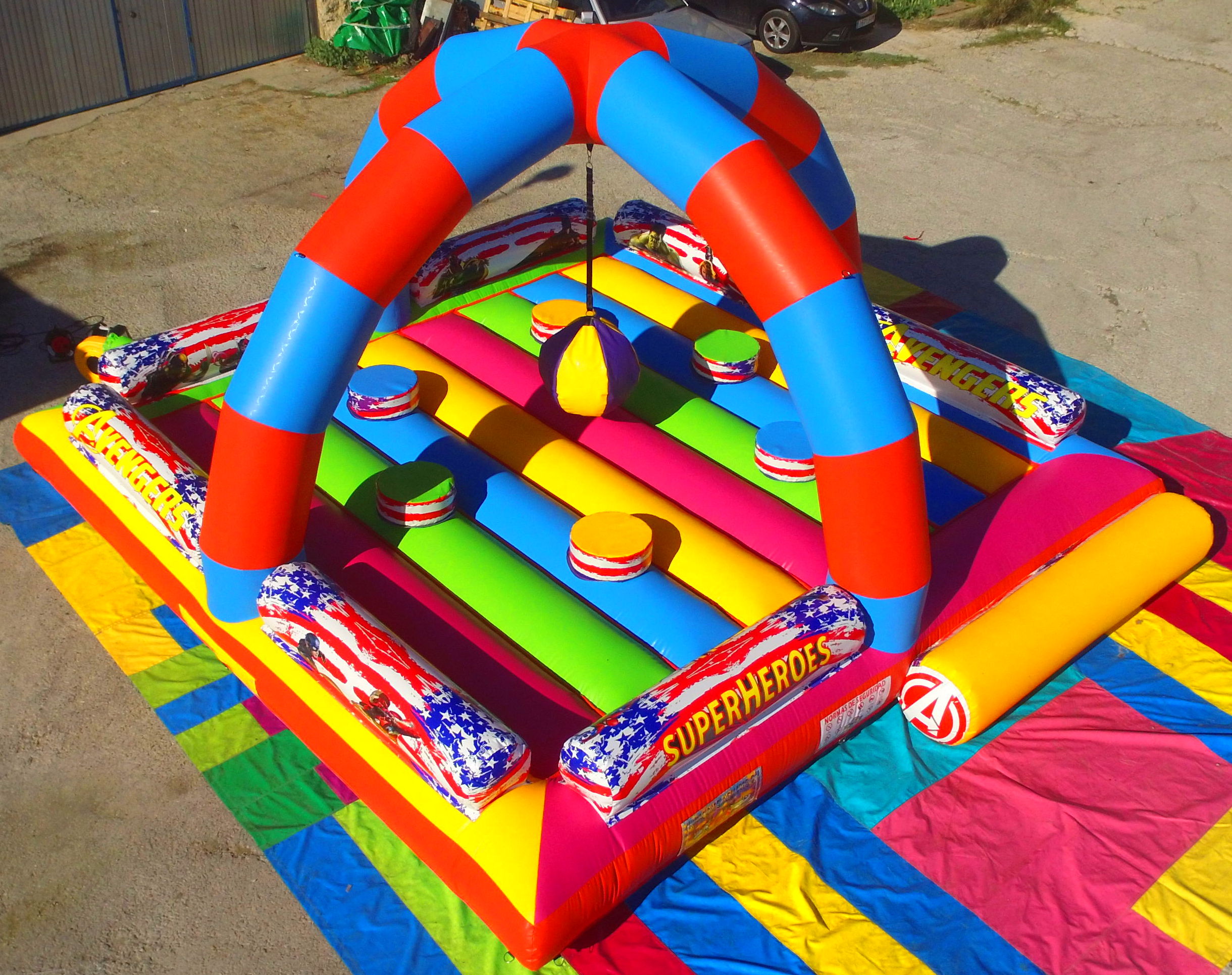 Castillo Hinchable Gladiadores: Catálogo de Hinchables Happy Jump Castillo Hinchable Gladiadores: Catálogo de Hinchables Happy Jump