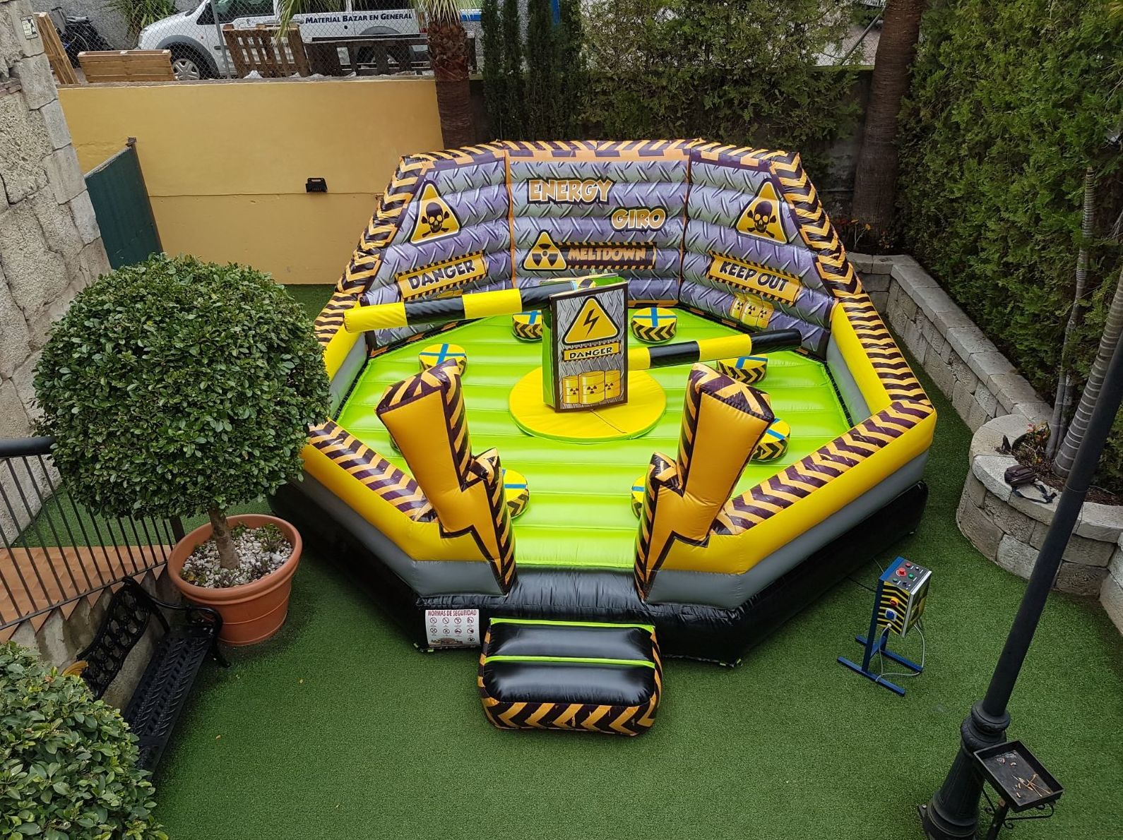 Eliminator octogonal Rayos: Catálogo de Hinchables Happy Jump Eliminator octogonal Rayos: Catálogo de Hinchables Happy Jump
