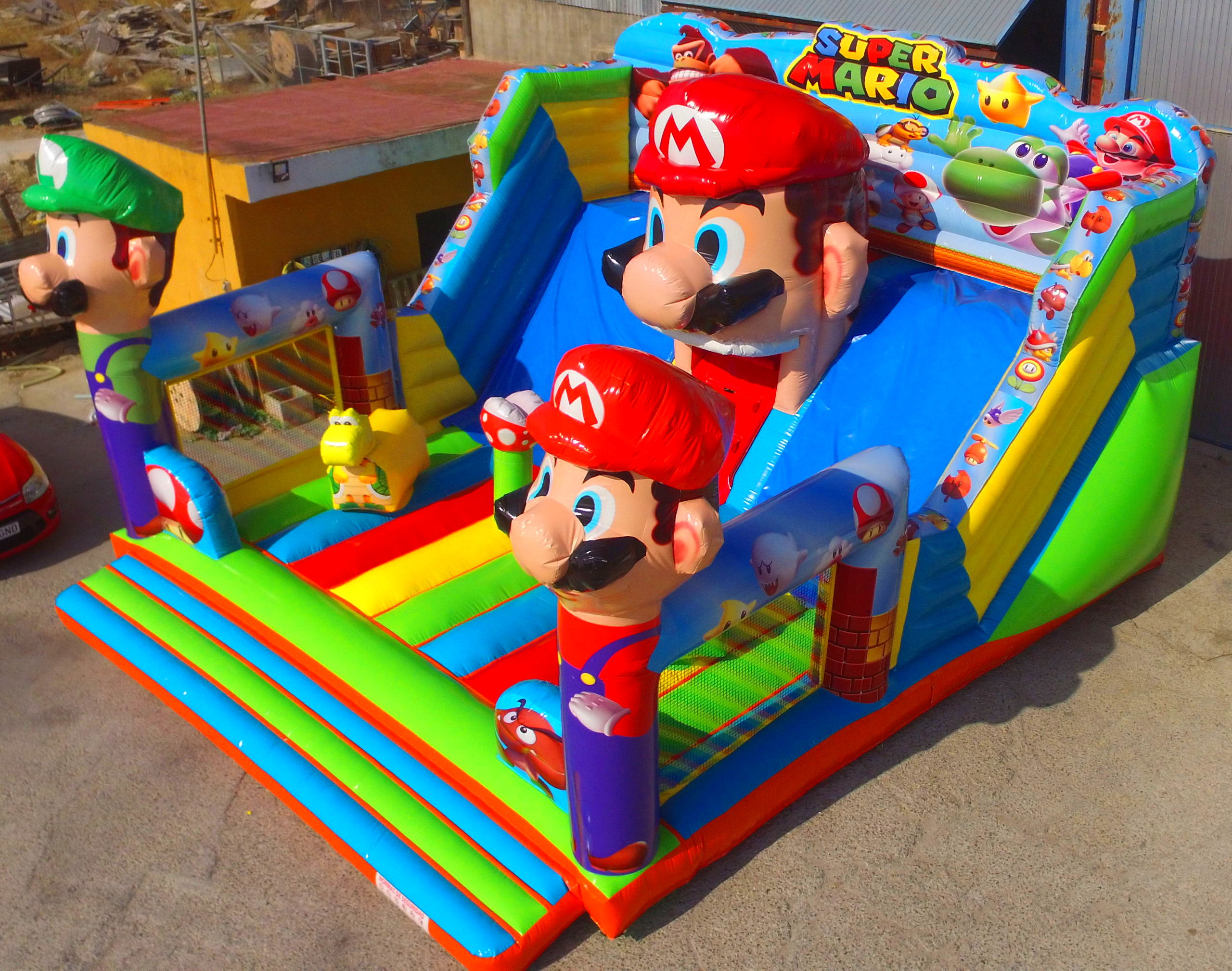 MARIO BROS SIN MOVIMIENTO: Catálogo de Hinchables Happy Jump MARIO BROS SIN MOVIMIENTO: Catálogo de Hinchables Happy Jump