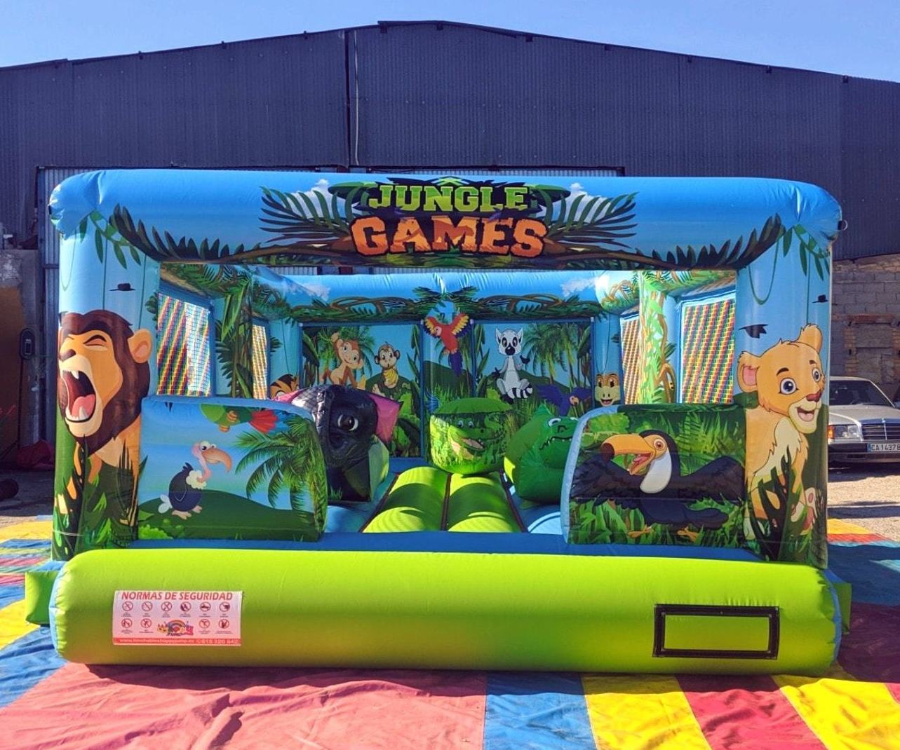 Plataforma Jungla Game sin techo : Catálogo de Hinchables Happy Jump Plataforma Jungla Game sin techo : Catálogo de Hinchables Happy Jump
