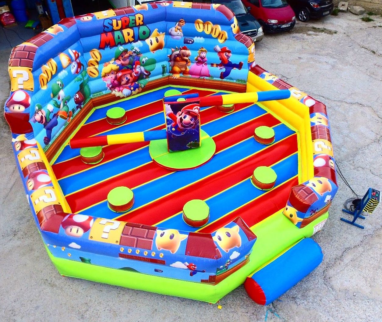 Eliminator octogonal Mario bros: Catálogo de Hinchables Happy Jump Eliminator octogonal Mario bros: Catálogo de Hinchables Happy Jump