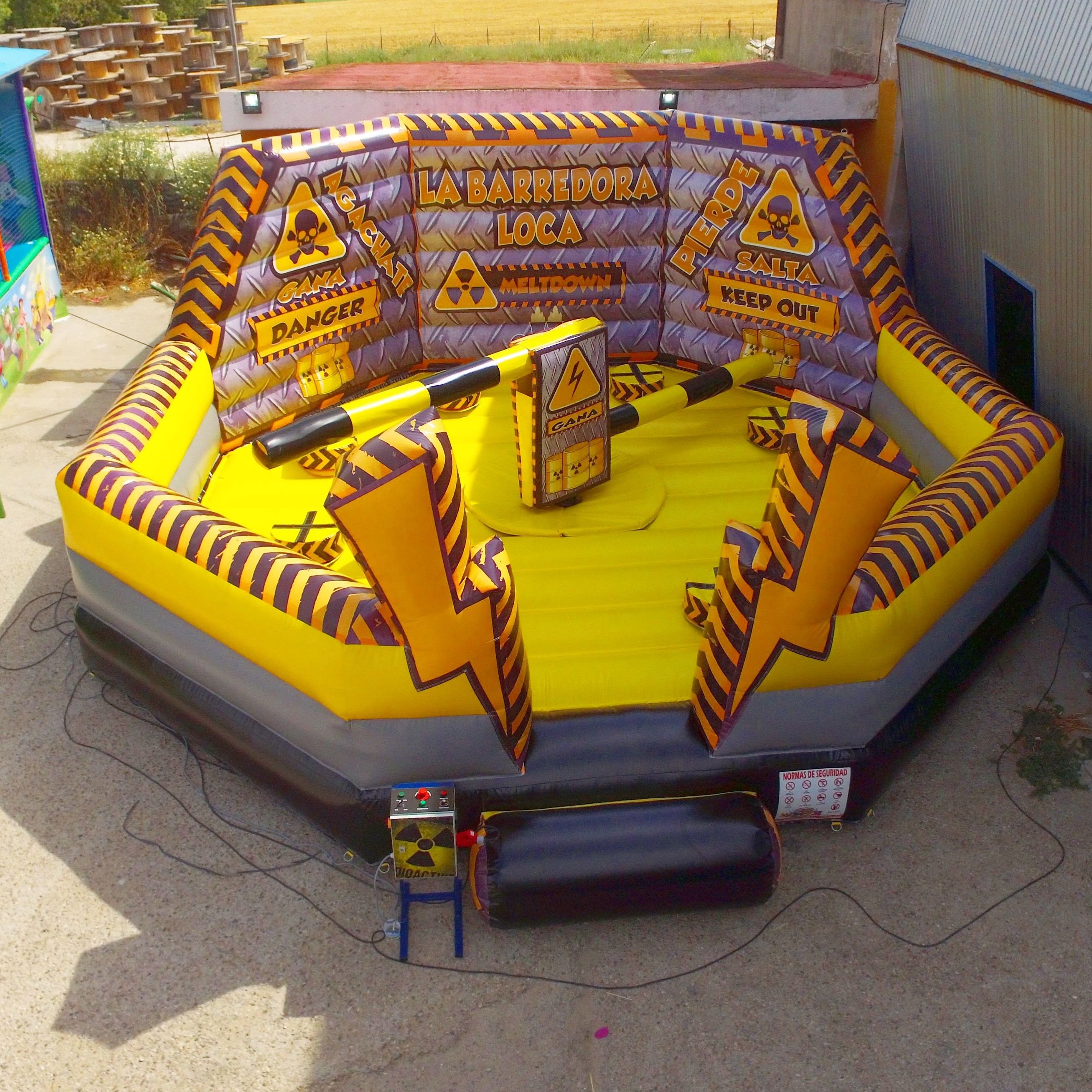 Eliminator octogonal Rayos: Catálogo de Hinchables Happy Jump Eliminator octogonal Rayos: Catálogo de Hinchables Happy Jump