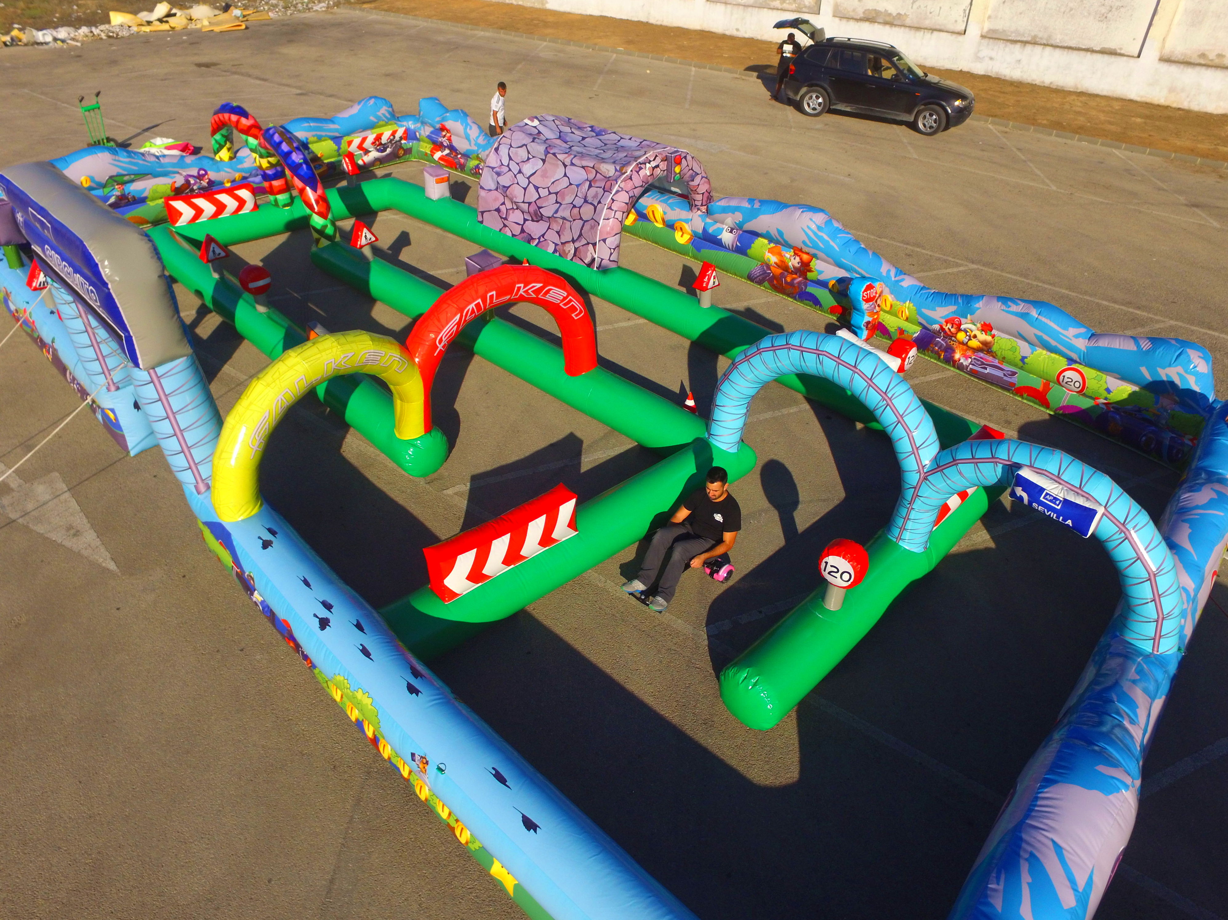 Circuito hinchable educación vial .: Catálogo de Hinchables Happy Jump Circuito hinchable educación vial .: Catálogo de Hinchables Happy Jump