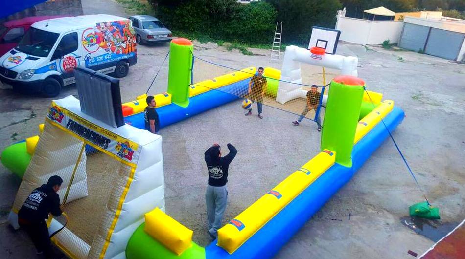 Castillo Hinchable Futbolín Humano 3 en 1: Catálogo de Hinchables Happy Jump Castillo Hinchable Futbolín Humano 3 en 1: Catálogo de Hinchables Happy Jump