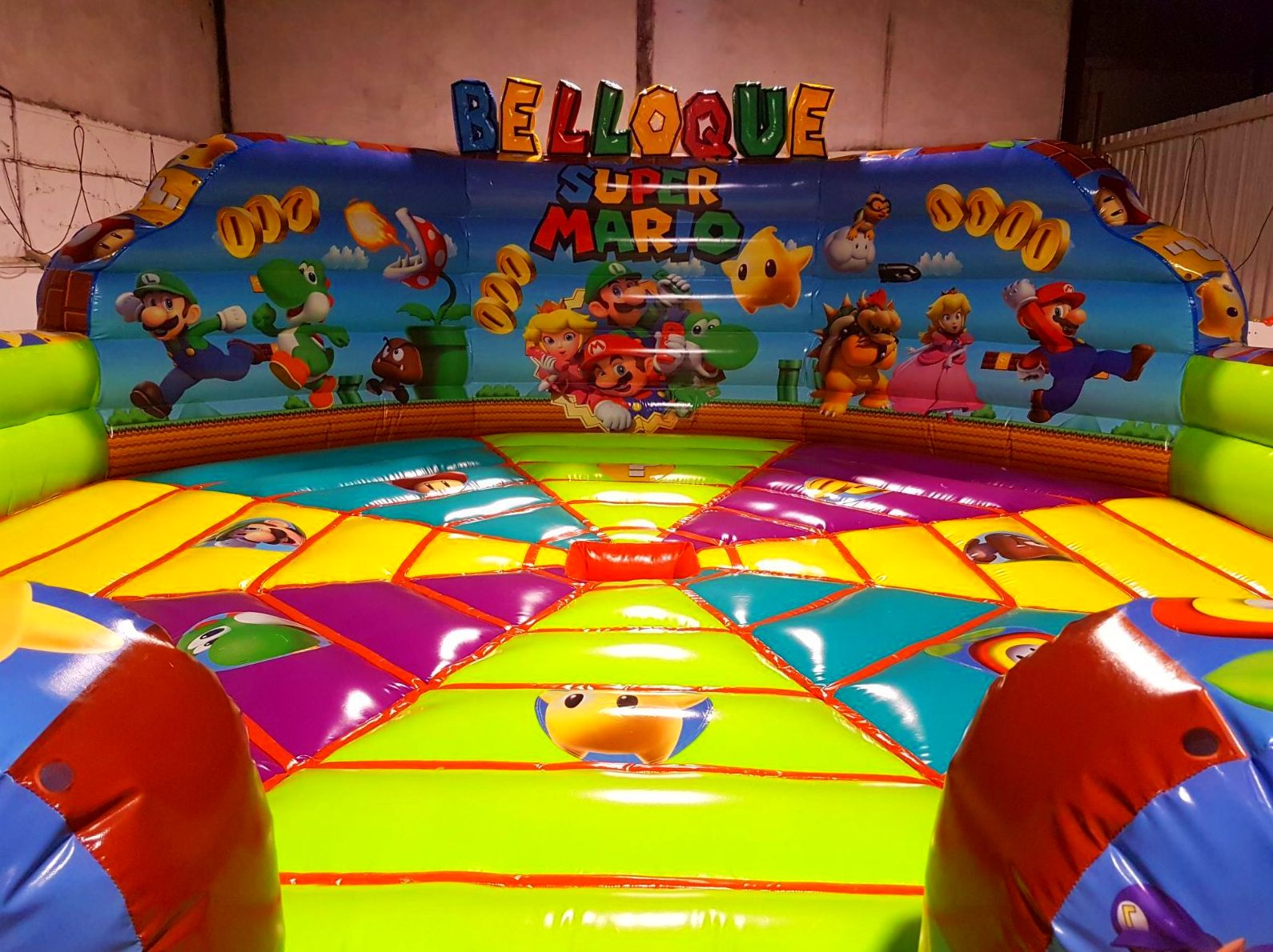 Eliminator octogonal Mario bros colores: Catálogo de Hinchables Happy Jump Eliminator octogonal Mario bros colores: Catálogo de Hinchables Happy Jump