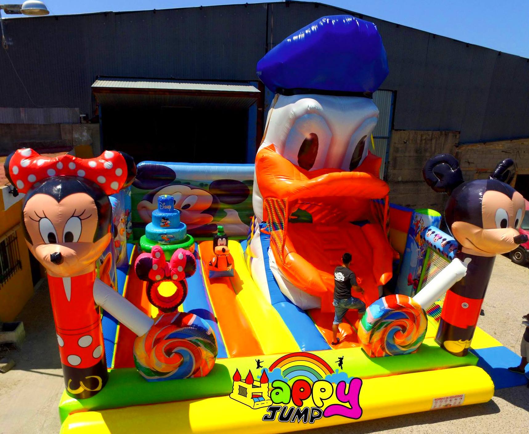 Castillo hinchable Tragon Donald : Catálogo de Hinchables Happy Jump Castillo hinchable Tragon Donald : Catálogo de Hinchables Happy Jump
