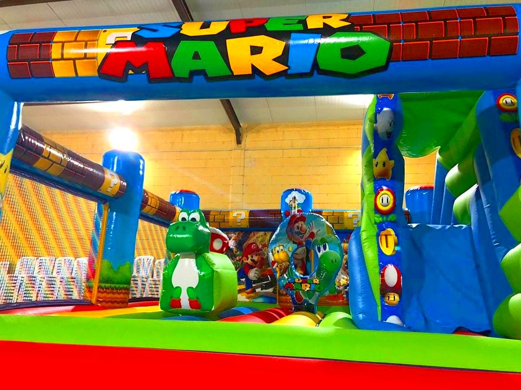 Mario Bros : Catálogo de Hinchables Happy Jump Mario Bros : Catálogo de Hinchables Happy Jump
