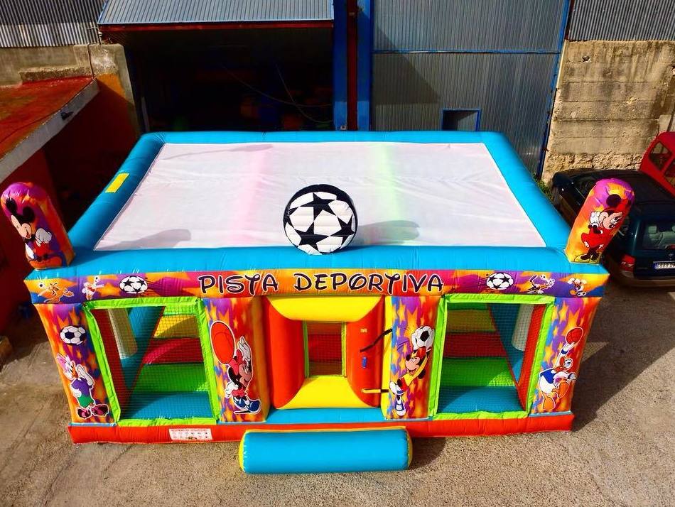 Pista deportiva : Catálogo de Hinchables Happy Jump Pista deportiva : Catálogo de Hinchables Happy Jump