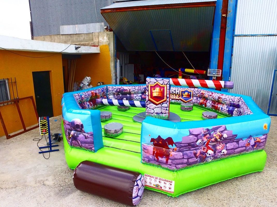 Eliminator octogonal Cañones : Catálogo de Hinchables Happy Jump Eliminator octogonal Cañones : Catálogo de Hinchables Happy Jump