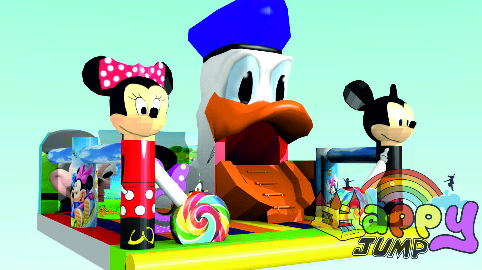 Castillo hinchable Tragon Donald : Catálogo de Hinchables Happy Jump Castillo hinchable Tragon Donald : Catálogo de Hinchables Happy Jump