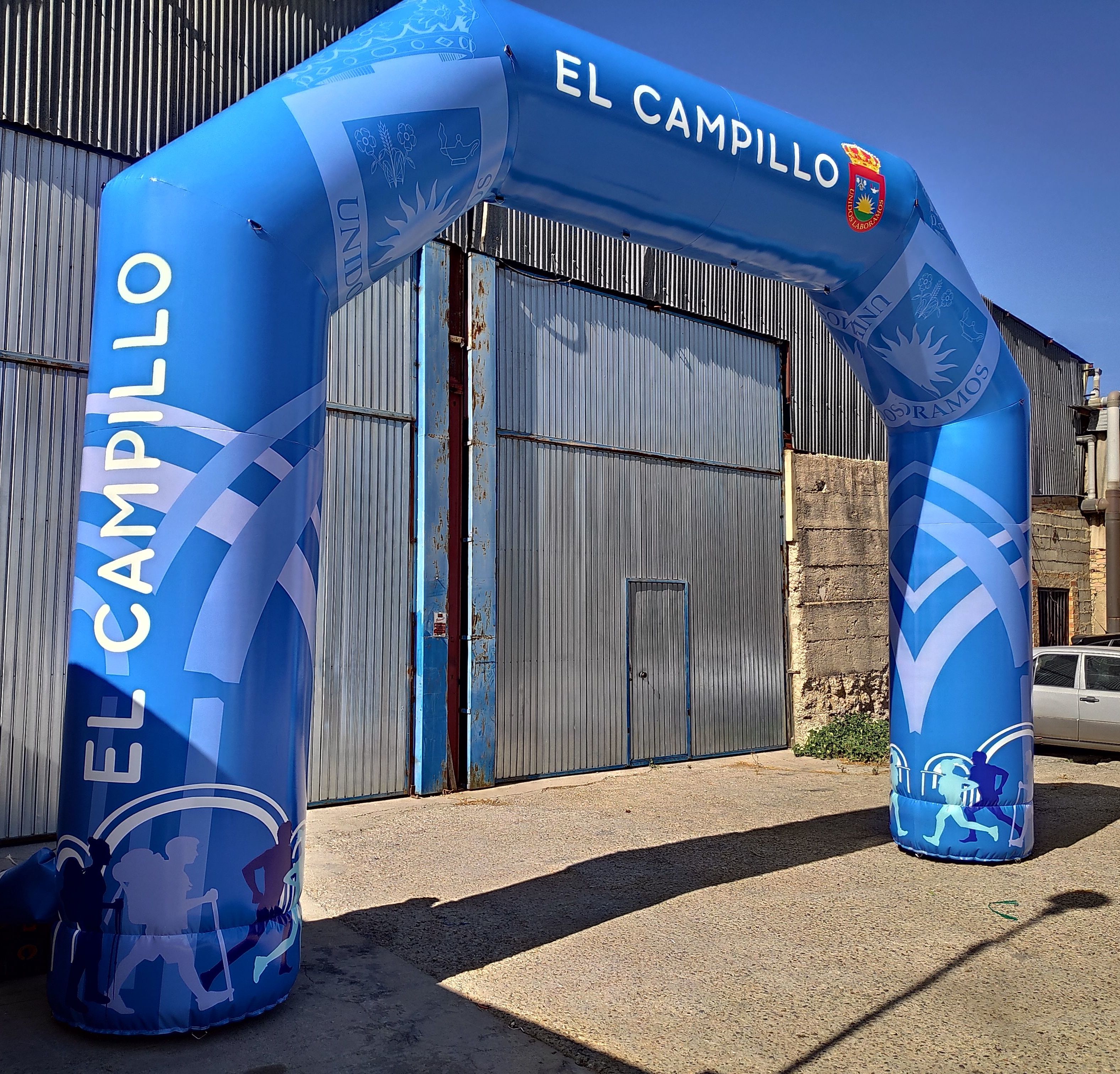 Arco de meta El campillo : Catálogo de Hinchables Happy Jump Arco de meta El campillo : Catálogo de Hinchables Happy Jump