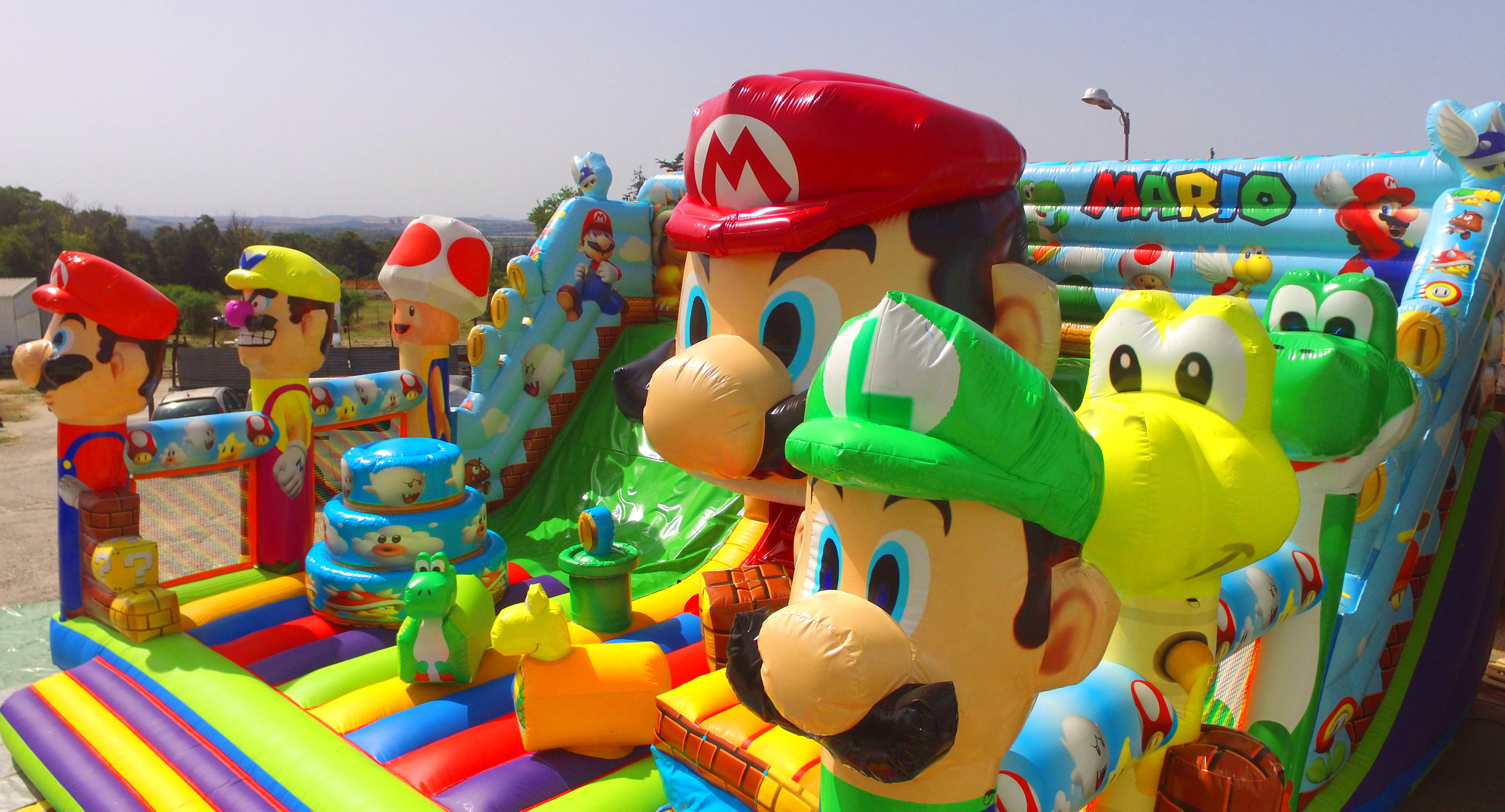 Mario Bros 12x10: Catálogo de Hinchables Happy Jump Mario Bros 12x10: Catálogo de Hinchables Happy Jump