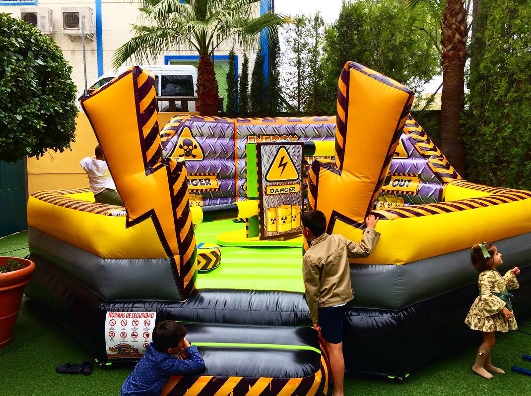 Eliminator octogonal Rayos: Catálogo de Hinchables Happy Jump Eliminator octogonal Rayos: Catálogo de Hinchables Happy Jump