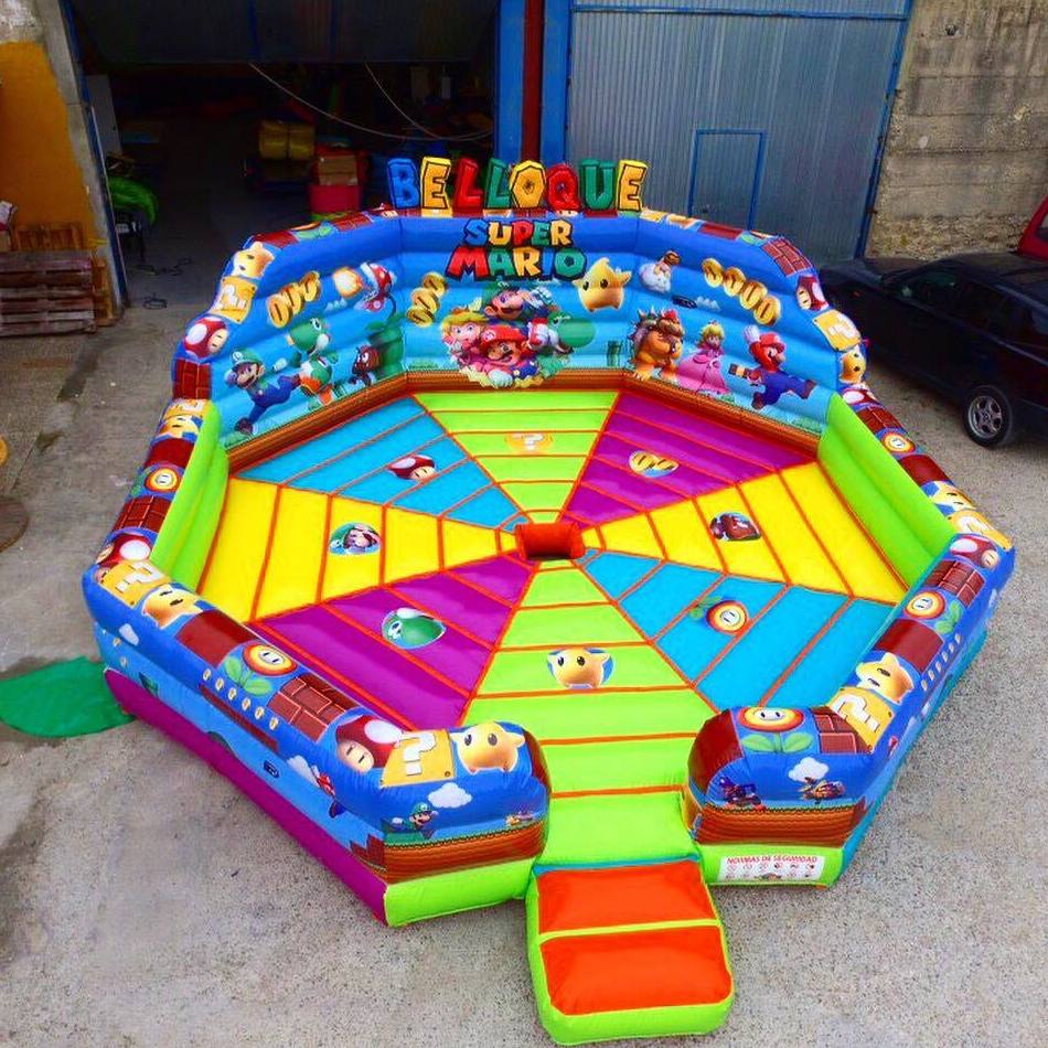 Eliminator octogonal Mario bros colores: Catálogo de Hinchables Happy Jump Eliminator octogonal Mario bros colores: Catálogo de Hinchables Happy Jump
