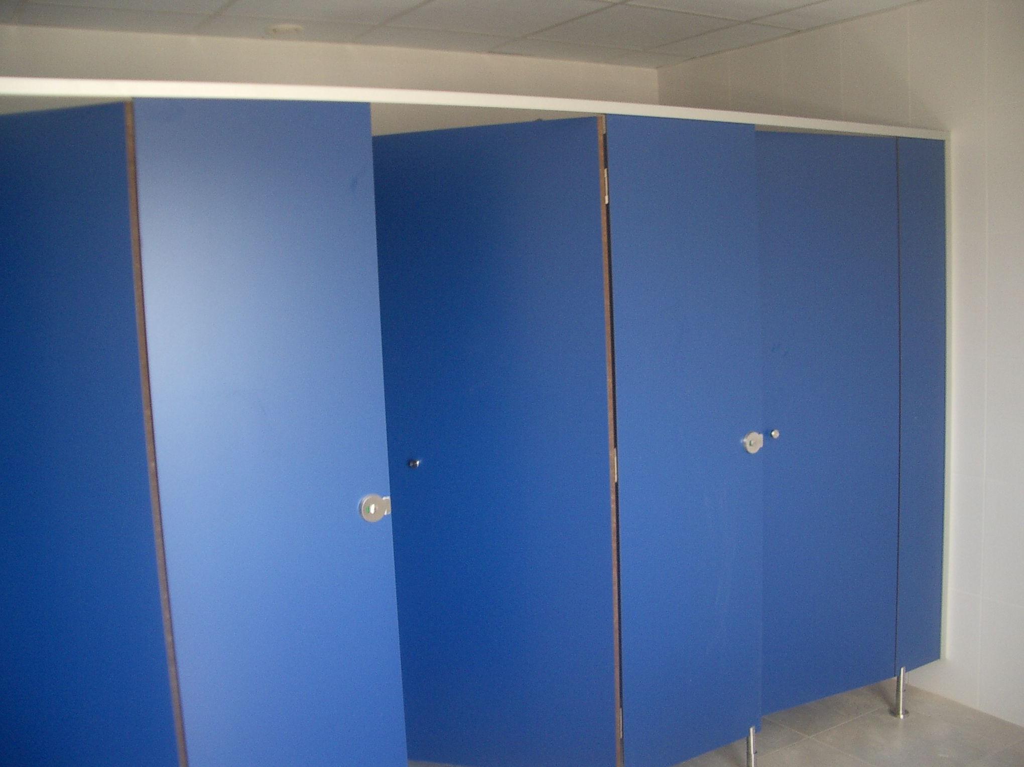 Cabinas modelo E color azul 859 Cabinas modelo E color azul 859