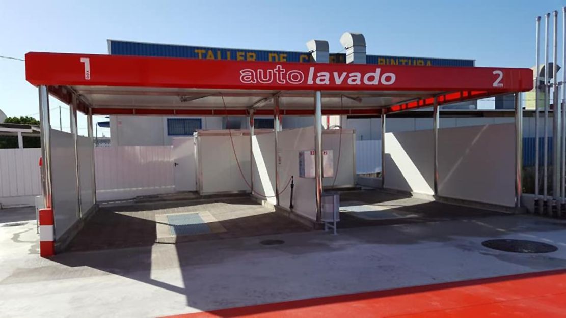 Maquinaría de lavado para coches en Murcia