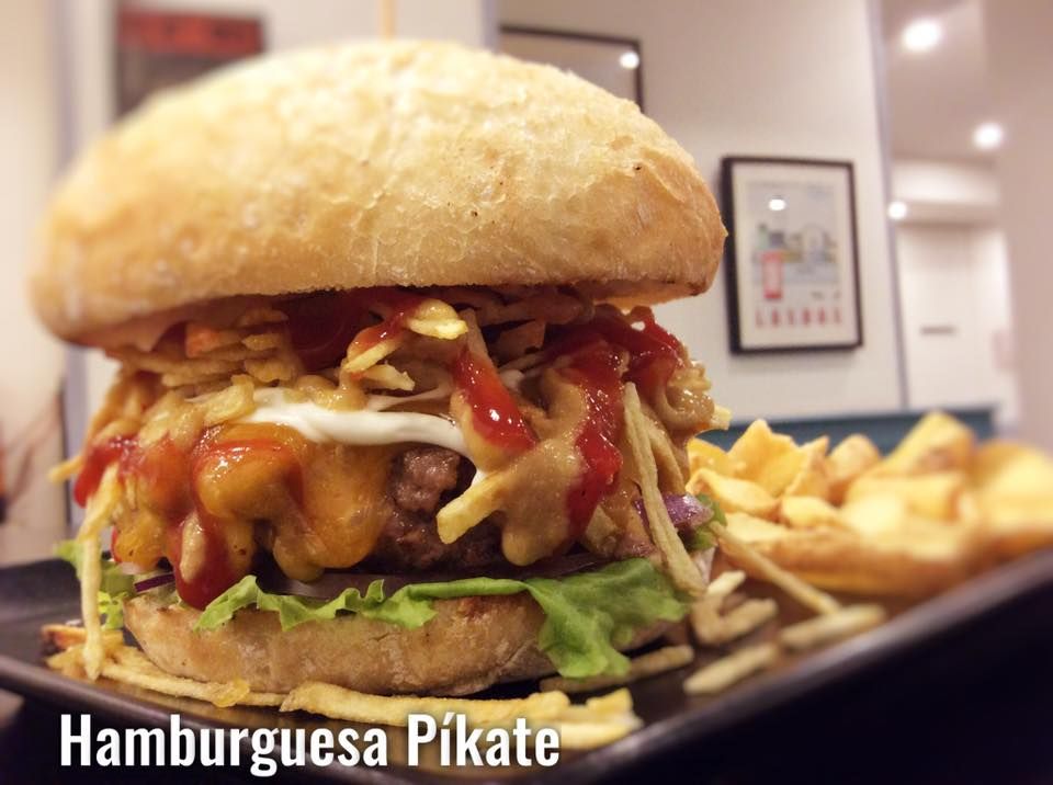 Hamburguesas: Carta de Bar Píkate Hamburguesas: Carta de Bar Píkate