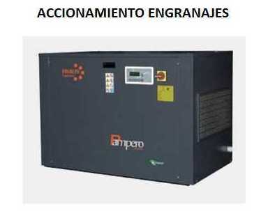 COMPRESOR DE TORNILLO CON ACCIONAMIENTO ENGRANGAJES ESTEHYNE COMPRESOR DE TORNILLO CON ACCIONAMIENTO ENGRANGAJES ESTEHYNE
