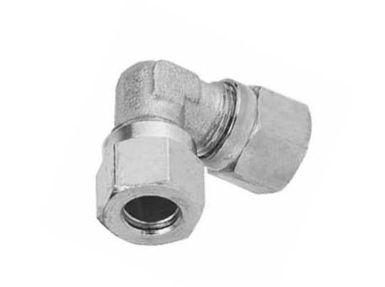 Racor hidráulico en inoxidable. Codo igual Tubo de 6 Racor hidráulico en inoxidable. Codo igual Tubo de 6