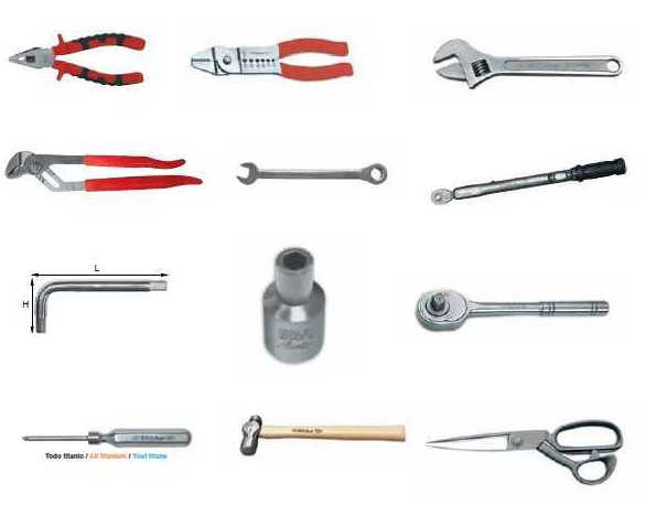 HERRAMIENTAS ANTIMAGNETICAS DE TITANIO HERRAMIENTAS ANTIMAGNETICAS DE TITANIO