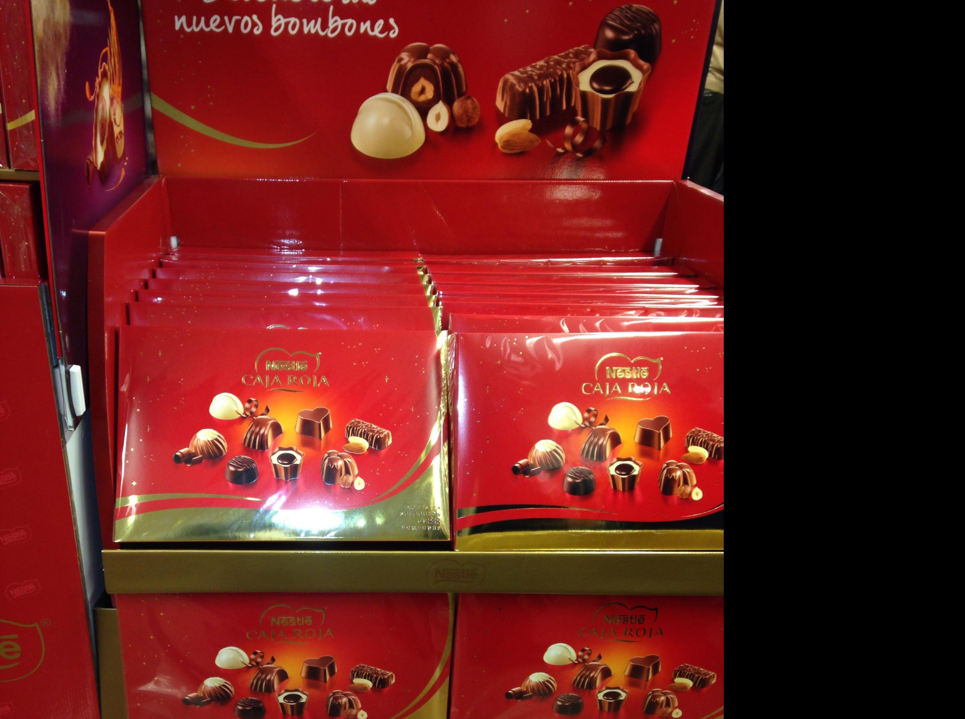 Caja roja de Nestlé Caja roja de Nestlé