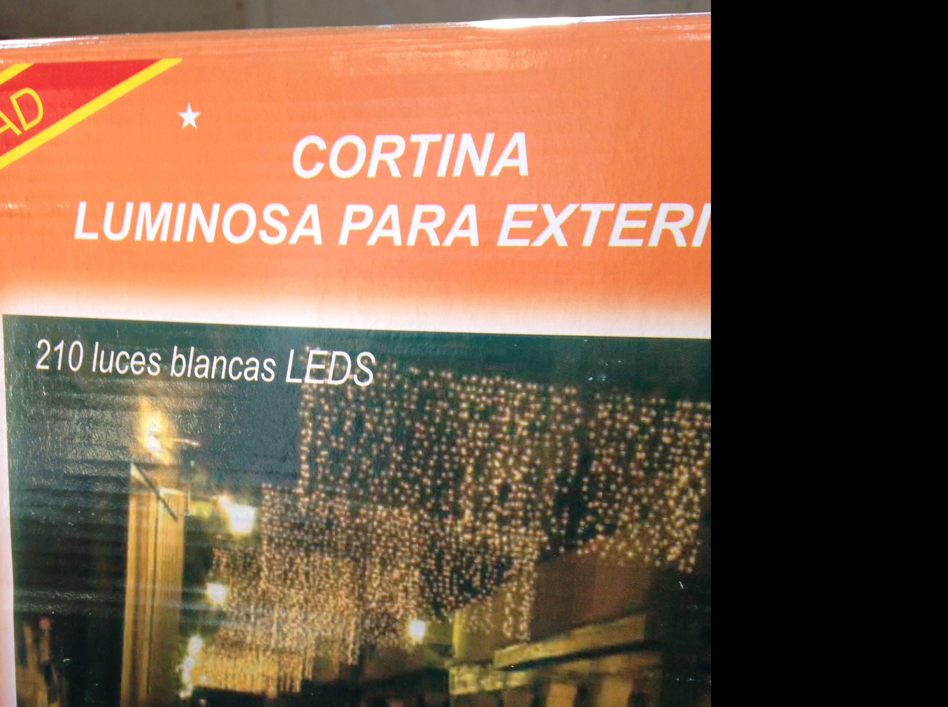Cortina luz led Cortina luz led