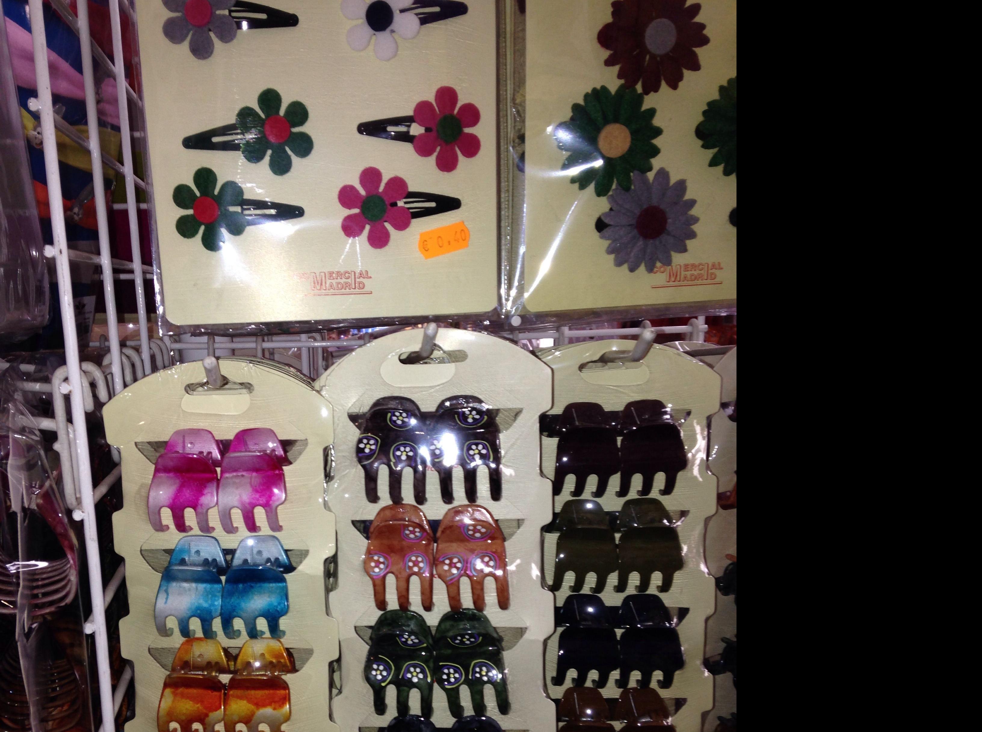 Pinzas del pelo y horquillas Pinzas del pelo y horquillas