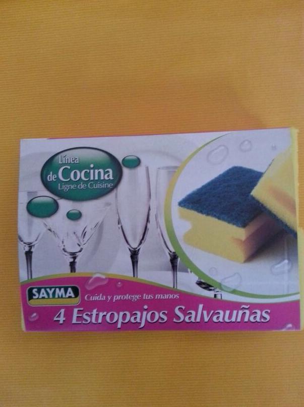 Estropajo salva uñas Estropajo salva uñas