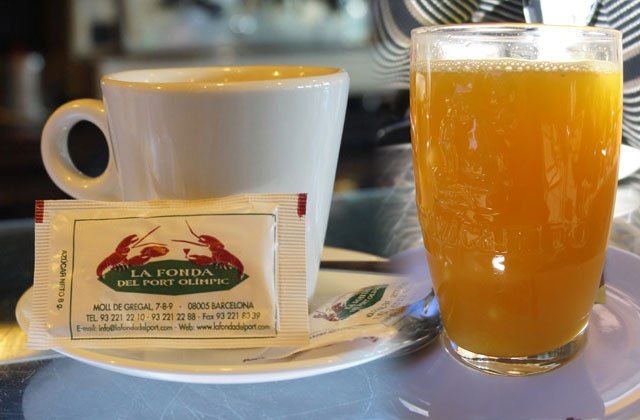 Rest. La Fonda del Port Olimpic. Bebidas para desayunos y almuerzos: Menús restaurantes de Grupo Silvestre Rest. La Fonda del Port Olimpic. Bebidas para desayunos y almuerzos: Menús restaurantes de Grupo Silvestre