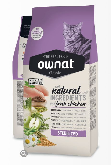 Pienso Ownat Classic Sterilized 1,5kg: Tienda para Mascotas de Clínica Veterinaria Doble Dog Pienso Ownat Classic Sterilized 1,5kg: Tienda para Mascotas de Clínica Veterinaria Doble Dog