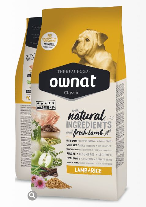 Pienso Ownat Classic Lamb&Rice 4kg: Tienda para Mascotas de Clínica Veterinaria Doble Dog Pienso Ownat Classic Lamb&Rice 4kg: Tienda para Mascotas de Clínica Veterinaria Doble Dog